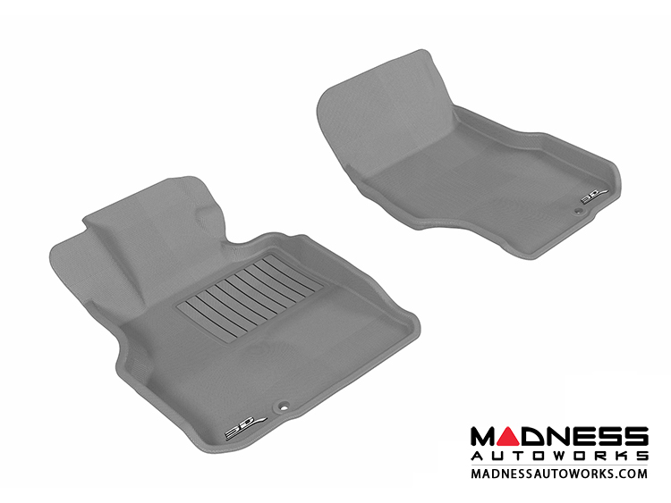 Infiniti M35 Floor Mats (Set of 2) - Front - Gray by 3D MAXpider